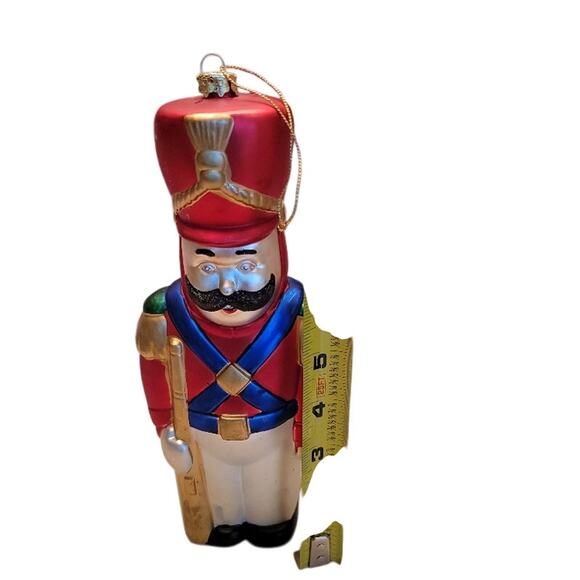 Oversized Toy Soldier Christmas Ornament 9.5" - Picture 2 of 4